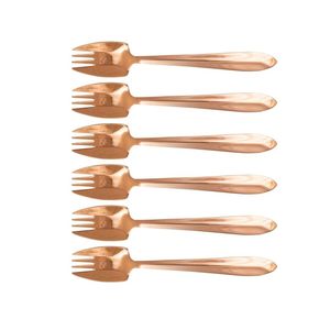 Black Label Rose Gold Mirror 6pc Set - Rose Gold