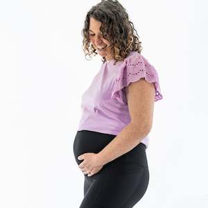 Milkbar Active Leggings - Extra High Waist Shorts | Black