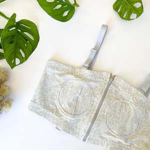 Breast Pump Bra | Grey