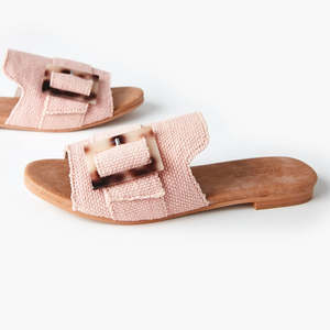 Shoes: Walnut Melbourne - Meadow Slide - Lotus