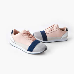 Shoes: Walnut Melbourne - Sports Luxe Sneaker - Pink Multi