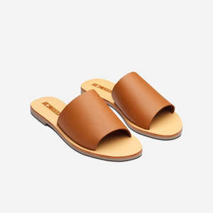 Shoes: Sol Sana - Teresa Slide - Tan