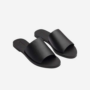 Shoes: Sol Sana - Teresa Slide - Black