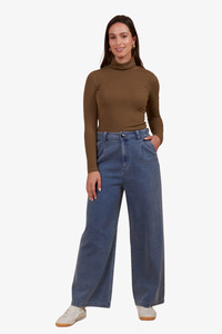 Pants Jumpsuits: Isle of Mine - Freya Pant - Denim