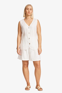 Eb & Ive - Miramar Vest - White