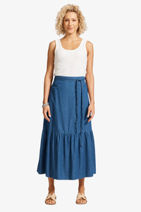 Eb Ive: Eb & Ive - Melenia Skirt - Indigo