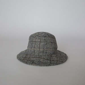 Scarves Hats: SOPHIE - Wool Bucket Hat - Herringbone