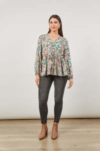 Isle Of Mine - Euphoria Tie Top - Meadow Bloom