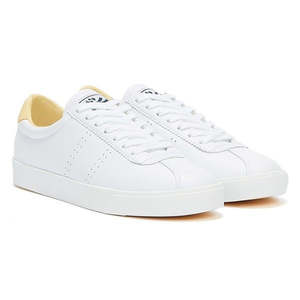 Superga: Superga - 2843 Club S Comfort Leather - White/Beige