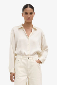 Assembly Label - Pippa Silk Shirt - Cream