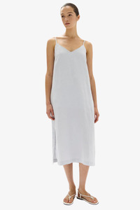 Assembly Label: Assembly Label - Vallory Linen Slip Dress - Blue Haze