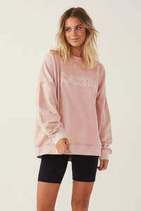 Cartel Willow: Cartel & Willow - Piper Sweater - Pink Sandwash