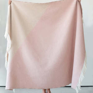 Forestry Wool: Forestry Wool - Triangle Chalk 100% Woollen Blanket