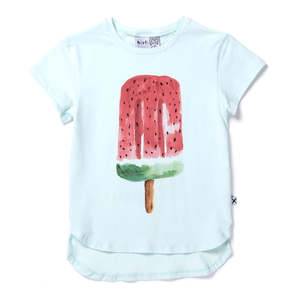 Minti: Minti - Painted Popsicle Tee - Mint