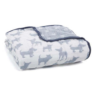 Aden & Anais - Classic Muslin Dream Blanket - Waverly Pup