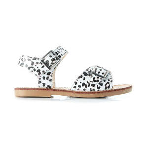 Walnut Melbourne - Ryder Sandal - White Leopard
