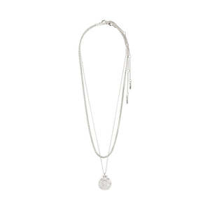 Pilgrim: Pilgrim - Nomad Necklace - Silver