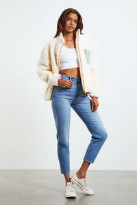 Abrand: Abrand - 94 High Slim - Bae Town - Mid Vintage Blue