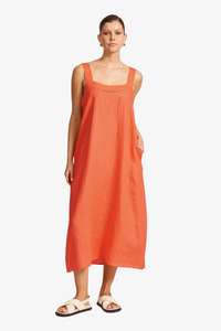 Eb & Ive - Miramar Tank Maxi - Coral