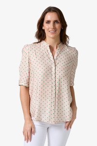 Stella Gemma: Stella + Gemma - Cassie Blouse - Peppermint Pattie