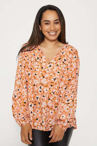 Stella Gemma: Stella + Gemma - Janice Top - Camelian Cat