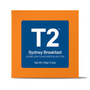 T2 Tea: T2 Tea - Sydney Breakfast Loose leaf Tea - 100g