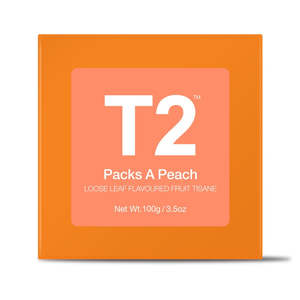T2 Tea: T2 Tea - Packs a Peach Loose leaf Tea - 100g