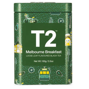 T2 Tea: T2 Tea - Melbourne Breakfast Loose Leaf Icon Tin - 100g