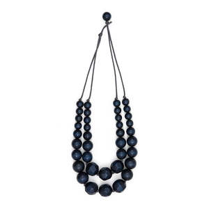 Rare Rabbit - Sandboy Necklace - Navy