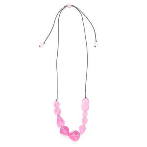 Rare Rabbit - Cascading Pebbles Necklace - Lotus