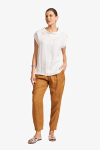 Shirts Blouses: Eb & Ive - Miramar Top - White