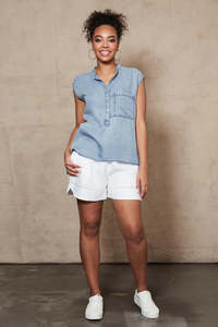 Eb & Ive - Amity Top - Denim