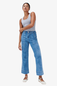 Kireina: Kireina - Celeste Pant - 70s Blue