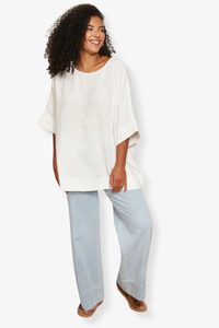 All Sale Items: Eb & Ive - Seraphic Relaxed Top - Opal
