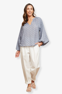 All Sale Items: Eb & Ive - Zephyr Blouse - Nevada