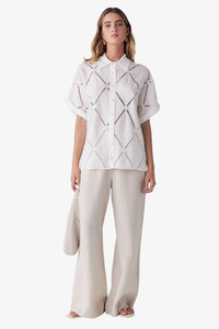 Esmaee - Thousand Miles Shirt - White