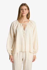 Eb Ive: Eb & Ive - Bajau Blouse - Dune
