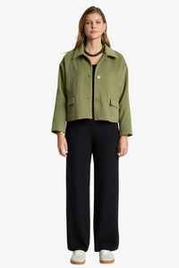 Eb & Ive - Wanderer Crop Jacket - Pampus