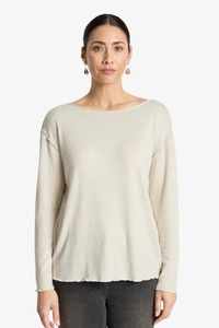 Eb & Ive - Aria Long Sleeve Top - Dune