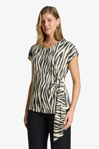 Knitwear 1: Eb & Ive - Aria Tie Top - Savanna