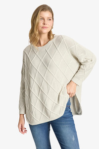 Eb & Ive - Liora Relaxed Knit - Bisque