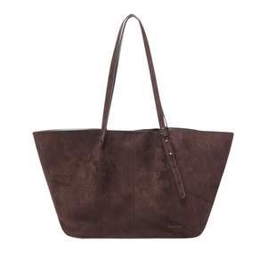 Newest: Louenhide - Sawyer Suedette Tote Bag - Chocolate