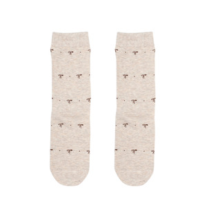 Newest: Antler - Bow Sock - Oatmilk