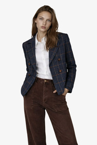 Mimoso - Mateo Jacket - Navy/Plaid