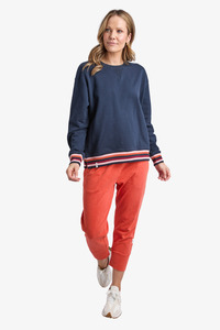 Elm - Lili Fleece Crew - Navy