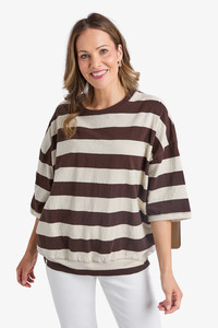 Elm - Fundamental Mazie Sweat - Coffee/Marshmellow