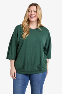 Elm Lifestyle: Elm - Fundamental Mazie Sweat - Winter Green