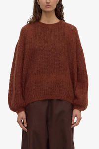 Assembly Label - Tulsa Mohair Knit - Burnt Amber