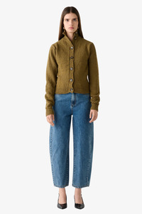Esmaee - Incline Fennel Cardigan - Khaki