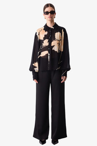 Wish: Esmaee - Composition Shirt - Black
